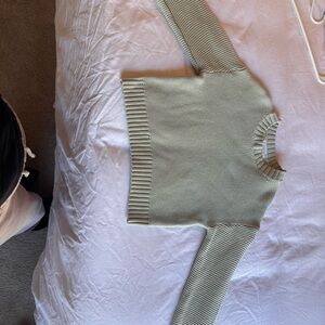 Zara Kids Light Green Knit Pullover